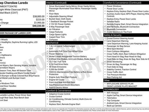 New 2026 Jeep Cherokee Laredo image 37