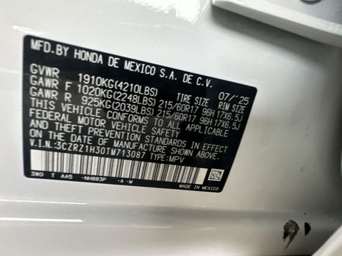 Used 2026 Honda HR-V LX image 29