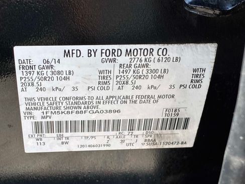 Used 2015 Ford Explorer Limited AWD/4WD image 25