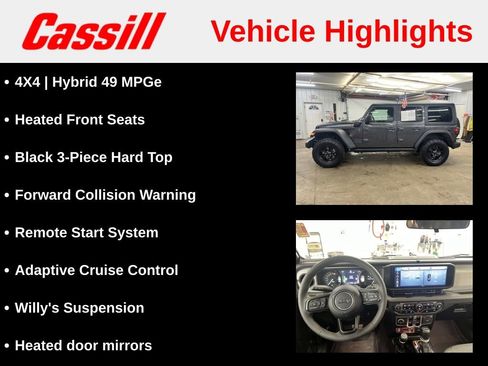 Used 2024 Jeep Wrangler Willys 4xe image 7