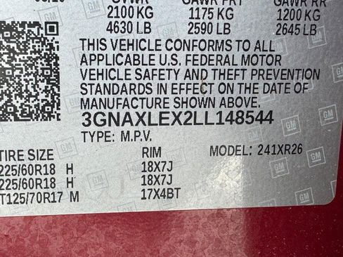 Used 2020 Chevrolet Equinox LT FWD image 23