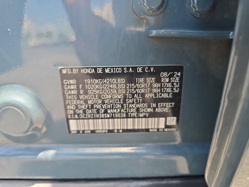 Certified 2025 Honda HR-V LX image 28