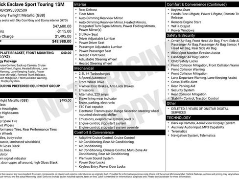 Used 2025 Buick Enclave Sport Touring FWD image 47