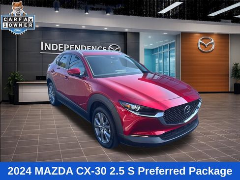 Used 2024 MAZDA CX-30 AWD 2.5 S w/ Preferred Package image 1