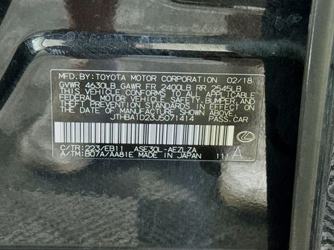 Used 2018 Lexus IS 300 w/ Comfort Package image 40