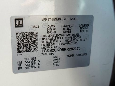 Used 2024 GMC Yukon AT4 w/ Technology Package image 43