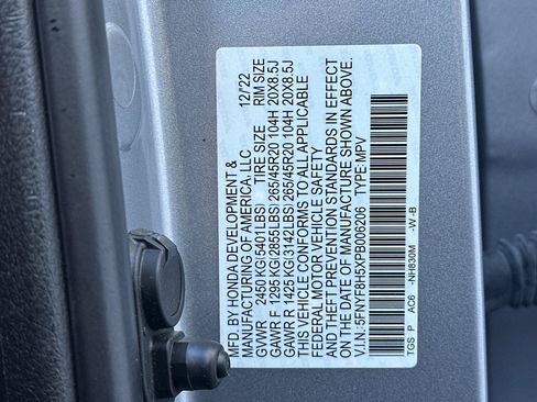 Certified 2023 Honda Passport EX-L image 35