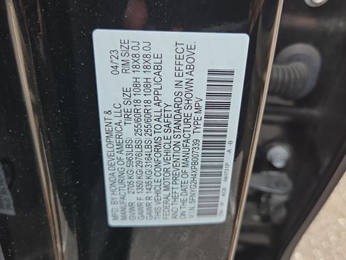 Certified 2023 Honda Pilot EX-L image 15