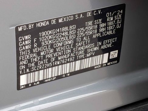 Certified 2024 Honda HR-V Sport image 29