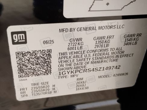 New 2025 Cadillac XT6 Premium Luxury w/ Technology Package image 20