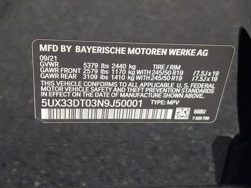 Used 2022 BMW X4 xDrive30i w/ Premium Package AWD/4WD image 28