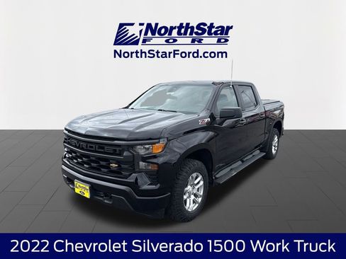 Used 2022 Chevrolet Silverado 1500 W/T w/ WT Value Package AWD/4WD image 1