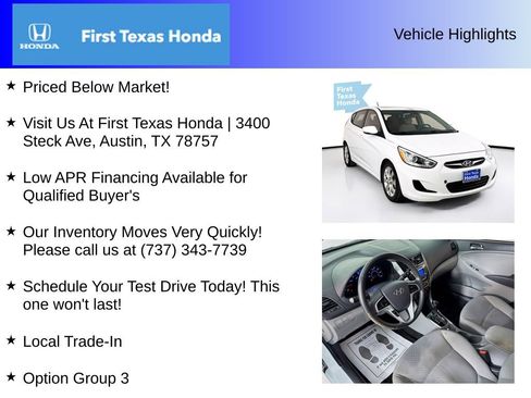 Used 2014 Hyundai Accent SE w/ Option Group 3 image 5