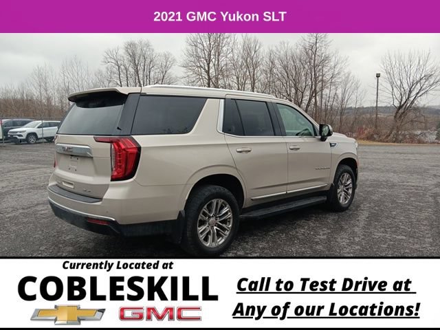 Used 2021 GMC Yukon SLT w/ SLT Luxury Package AWD/4WD image 3