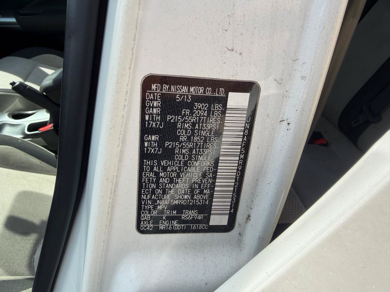 Used 2013 Nissan Juke SV FWD image 19
