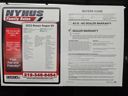 Used 2023 Nissan Rogue SV image 51