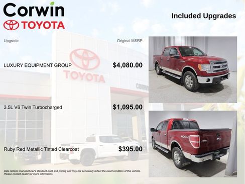 Used 2013 Ford F150 XLT w/ Luxury Equipment Group AWD/4WD image 4