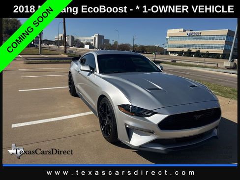 Used 2018 Ford Mustang Coupe w/ Equipment Group 101A image 1