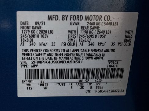 Used 2021 Ford Edge SEL AWD/4WD image 32
