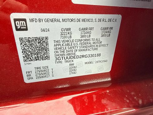 Certified 2024 GMC Sierra 1500 SLT w/ SLT Premium Plus Package AWD/4WD image 5