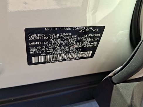 New 2026 Subaru Outback Touring AWD/4WD image 17