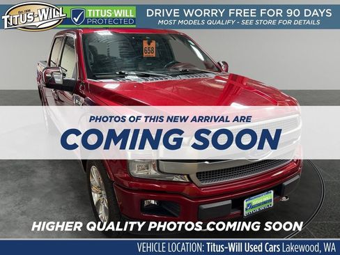 Used 2019 Ford F150 Platinum w/ Equipment Group 701A Luxury AWD/4WD image 1