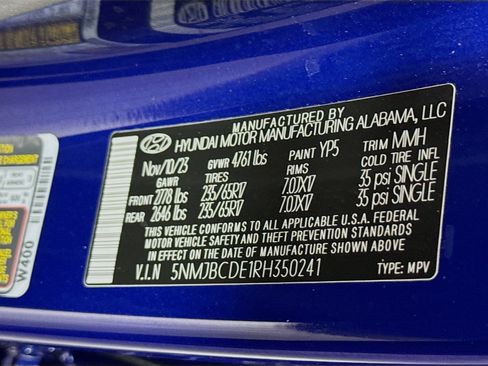 Used 2024 Hyundai Tucson SEL image 40