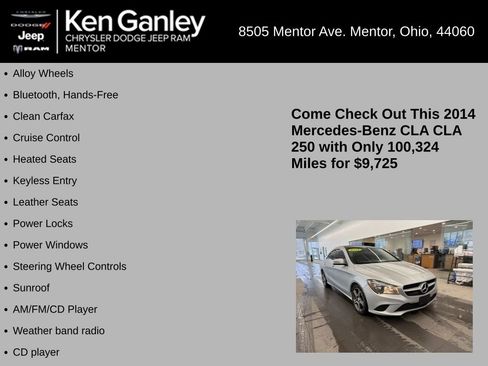 Used 2014 Mercedes-Benz CLA 250 CLA 250 image 5