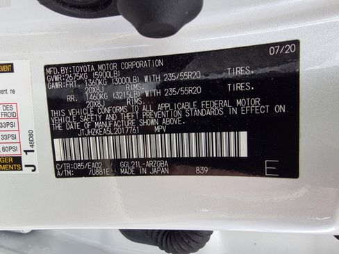 Certified 2020 Lexus RX 350L FWD w/ Premium Package image 32