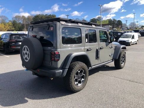 Used 2021 Jeep Wrangler Unlimited Rubicon 4xe w/ Steel Bumper Group image 3