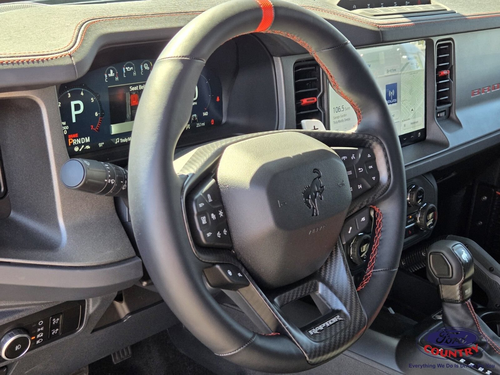 New 2026 Ford Bronco Raptor w/ Interior Carbon Fiber Pack AWD/4WD image 11