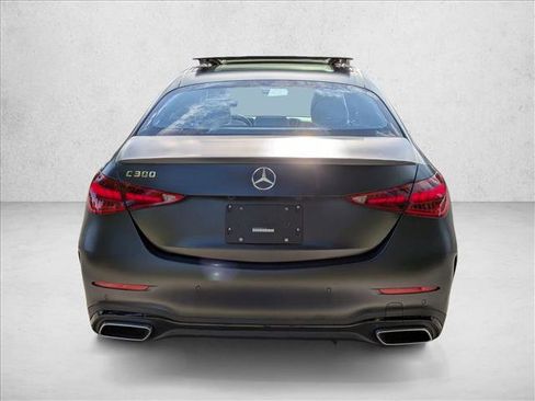 Certified 2025 Mercedes-Benz C 300 Sedan w/ AMG Line w/ Night Package image 6
