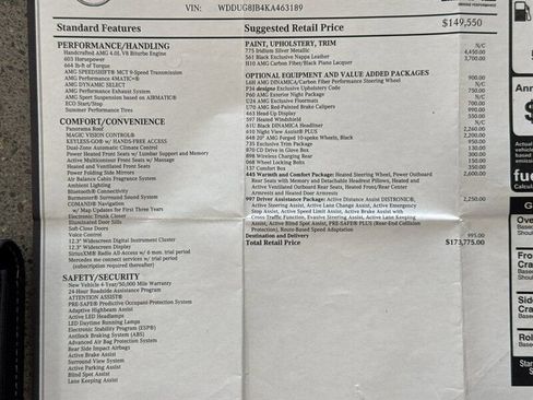 Used 2019 Mercedes-Benz S 63 AMG S 4MATIC Sedan image 39