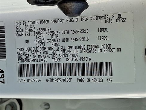 Used 2022 Toyota Tacoma SR5 image 26