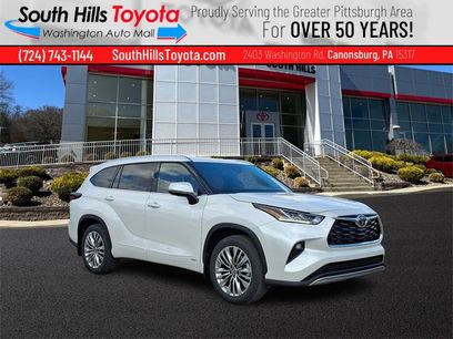 New 2026 Toyota Highlander Platinum
