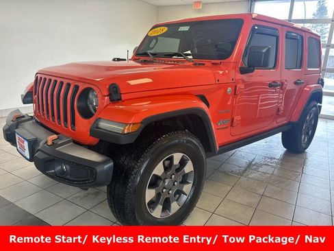 Used 2018 Jeep Wrangler Unlimited Sahara AWD/4WD image 1