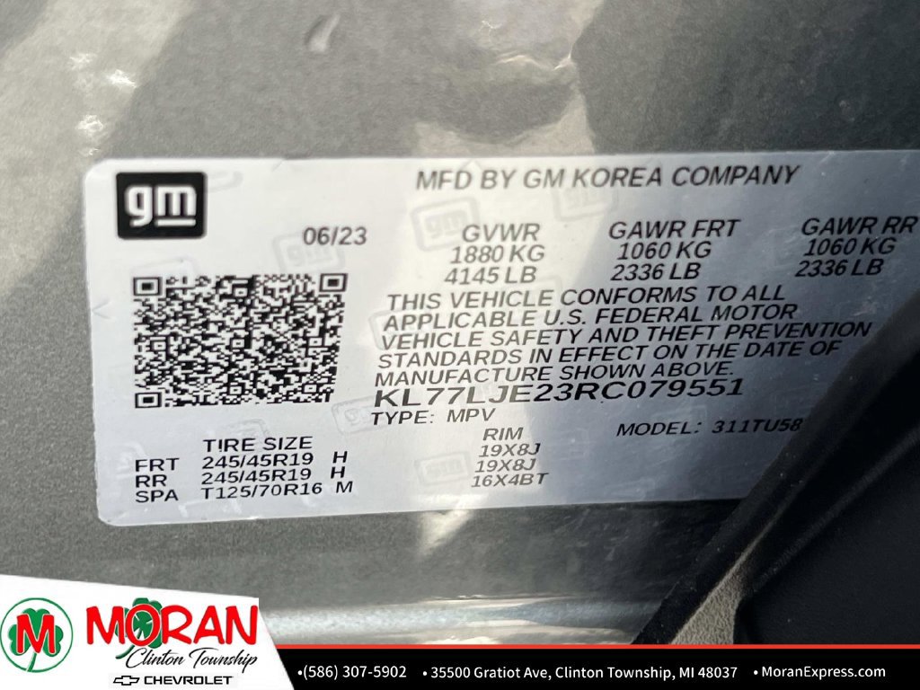 Certified 2024 Chevrolet Trax RS w/ Driver Confidence Package FWD image 18
