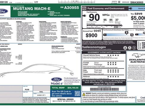 New 2025 Ford Mustang Mach-E GT image 45