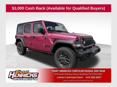 New 2026 Jeep Wrangler Unlimited Sport