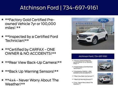 Certified 2023 Ford Explorer XLT image 4