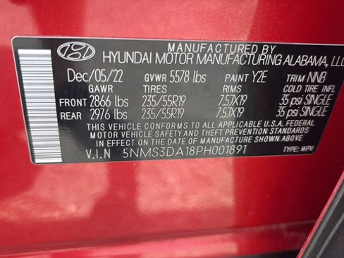 Used 2023 Hyundai Santa Fe SEL Premium AWD/4WD image 30