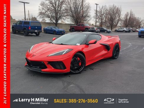 Used 2023 Chevrolet Corvette Stingray Preferred Cpe w/ Z51 Performance Package image 1