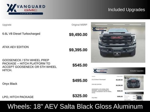 Used 2024 GMC Sierra 2500 AT4X w/ AT4X AEV Edition AWD/4WD image 14