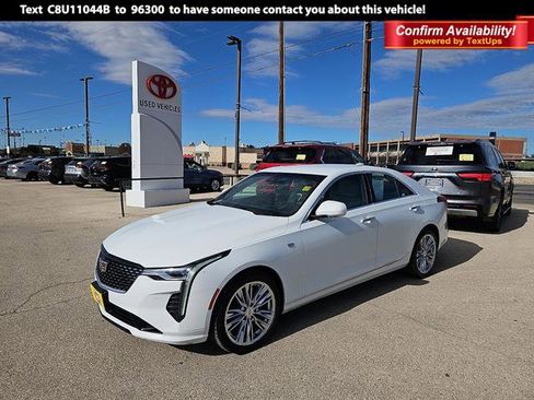 Used 2023 Cadillac CT4 Premium Luxury w/ Climate Package image 1