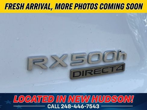 Used 2024 Lexus RX 500h F Sport w/ Cold Area Package AWD/4WD image 4