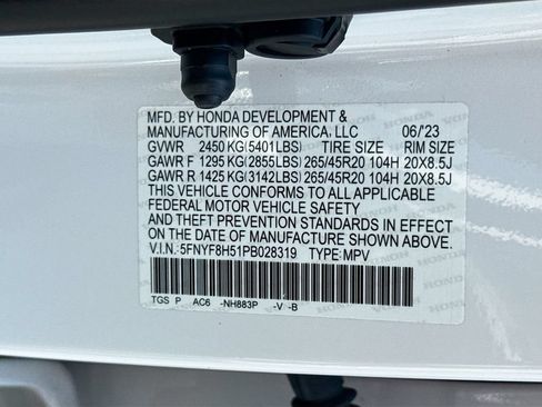 Used 2023 Honda Passport EX-L image 35