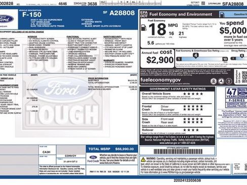 Used 2025 Ford F150 Tremor w/ Bed Utility Package AWD/4WD image 7