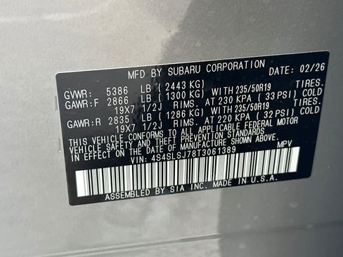 New 2026 Subaru Forester Sport image 35