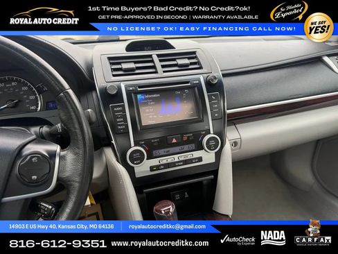 Used 2012 Toyota Camry XLE FWD image 10