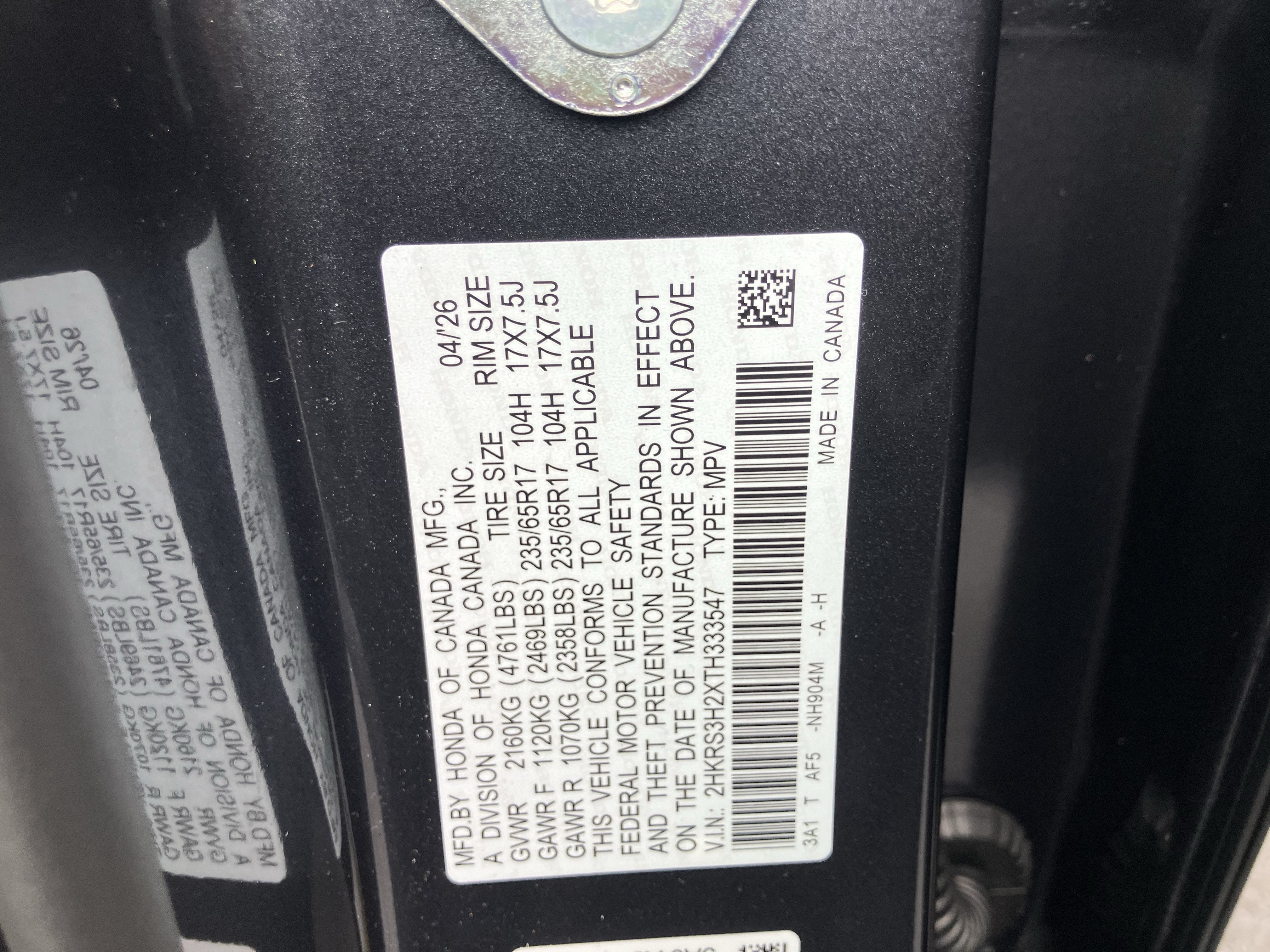 Certified 2026 Honda CR-V LX image 36